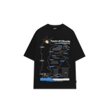 Type Of Clouds Graphic Overfit T-shirt - 3COLOR