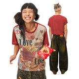 Lyocell wool jersey T-shirt