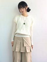 Cotton Nut Half Knit
