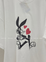 バニバニオーバーサイズフィット半袖Tシャツ