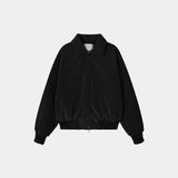ASCLO グロッシーウィンタートラックパッディドブルゾン (3color)