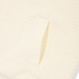 COLLAR TERRY HALF ZIP UP [IVORY]