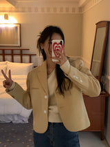[MADE] Fulls cashmere unbalanced off-shoulder knitwear
