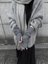basic ribbed hand warmer (2color)