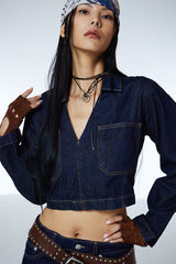 Horseshoe Leather Necklace(BR)
