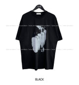ピーポープリンティドコットン半袖Tシャツ