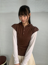 コンバートスターフード半袖Tシャツ