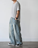 GJ THIN CURVE DENIM PANTS
