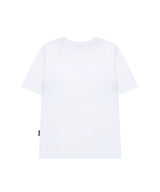 キープトゥルータイポグラフィックレギュラーフィットTシャツ -ホワイト