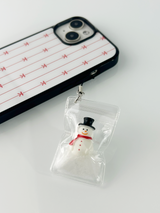 Snowman Pocket Keyring(3color)