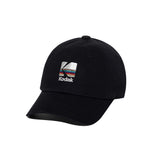 RAINBOW EMBROIDERY BALL CAP【BLACK】