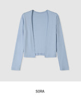Soda Slim Open Cardigan