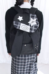  Rabbit Drop String Patch Backpack (2color)