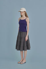 Joy sleeveless top_navy