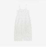 Bullet lace punching long dress