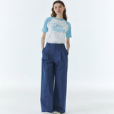 RVSラグランTシャツ スカイブルー