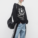 (Unisex) レアナシースループリンティドTシャツ