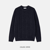 クロップドケーブルウォームニット (6 Colors)