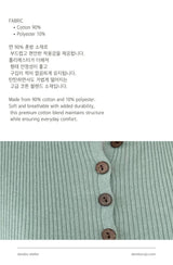 mint dot scarf cardigan