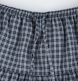 April Banding Check Mini Skirt Navy