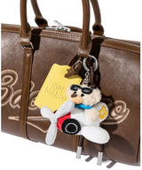 13DE MARZO Pilot Bear Travel Bag Smal Brown