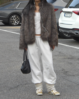 Over loose jogger pants