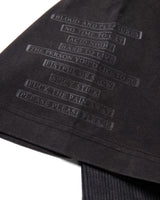 パネレッドパデッドウォッシュドTシャツ