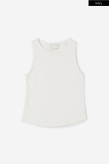 Hairy texture tank sleeveless top