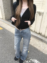 コイ ブーツカット パンツ