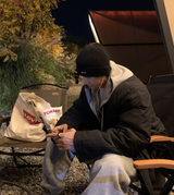 【Setup】  Aiden Winter Quilted Sweatshirt Padded Setup