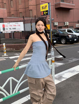 SLIM KNIT MUFFLER (7C)