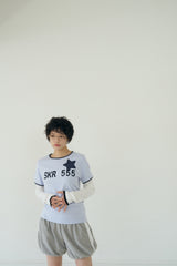 SKR 555 LAYERED TOP (BLUE)