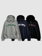 CHAMS TWO-WAY HOODIE"