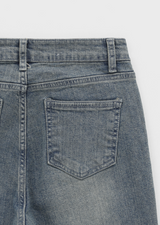 [B-DENIM] ロースリムブーツカット 037