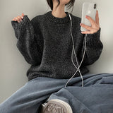 Gaffle mix round knitwear