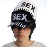 SEXXDEVIL リズミックレザーキャップ
