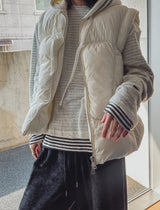 Endo Two Way Hooded Padded Vest