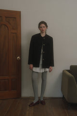 Weekly collar t-shirt_beige