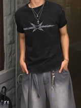 ダスティピグメント半袖Tシャツ 2C