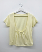 メロウ ディープ Uネック Tシャツ(3color)