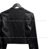 Saika Suede Cropped Rider Jacket