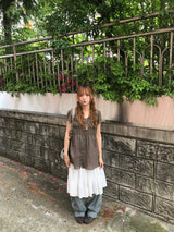 ディア ヴィンテージ レイヤード スカート