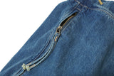 Vintage Washed Rucksack (Blue)