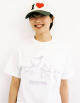 Webhouse キューピッドTシャツ - ホワイト