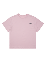 (Unisex) エッセンシャルストレッチフィットハーフスリーブパジャマセット　ピンク