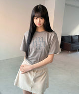 PIGMENT CROP HALF T-SHIRT [5color]