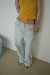 Ice wide denim