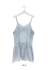 Silvana Chiffon Layered Bustier One Piece