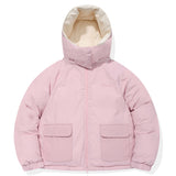 CHERRY REVERSIBLE SHORT DOWN JUMPER [IVORY]