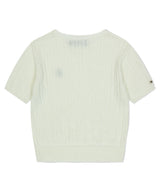 CABLE HALF SLEEVE KNIT